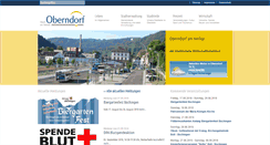 Desktop Screenshot of oberndorf.de