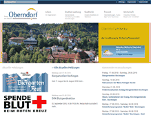 Tablet Screenshot of oberndorf.de